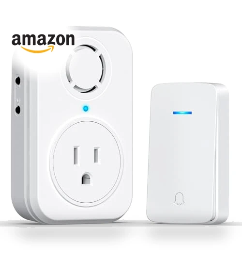 Wireless Doorbell with Extra Socket — Kits, AIDA