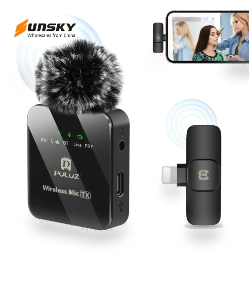 Wireless Lavalier Microphone — Wireless Systems, PULUZ