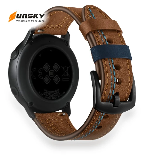 Zigzag Leather Watch Band — Watch Accessories, Huawei