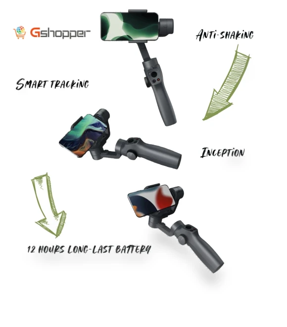 3-Axis Handheld Gimbal Stabilizer — Steady Shots, Xiaomi