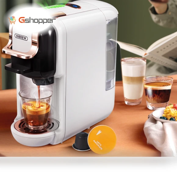 Multiple Capsule Coffee Machine — Coffee & Espresso Combos, HIBREW
