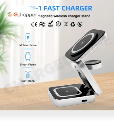3 in 1 Magnetic Wireless Charger — Chargers
