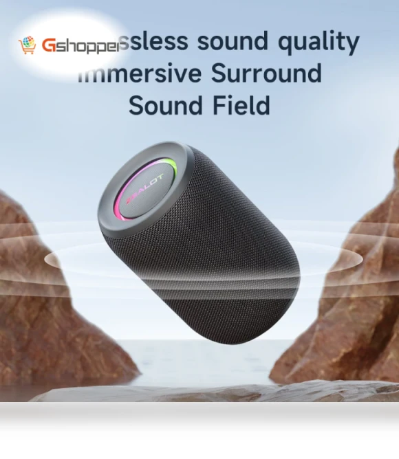 Bluetooth Speaker with RGB Light — Portable Audio Solutions, ZEALOT