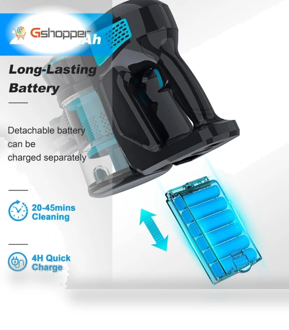 Cordless Vacuum Cleaner — Portable Vacuums, INSE
