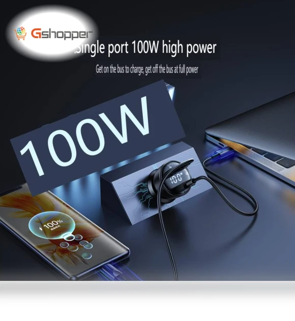 100W Fast Charging Car Charger — Chargers, Baseus