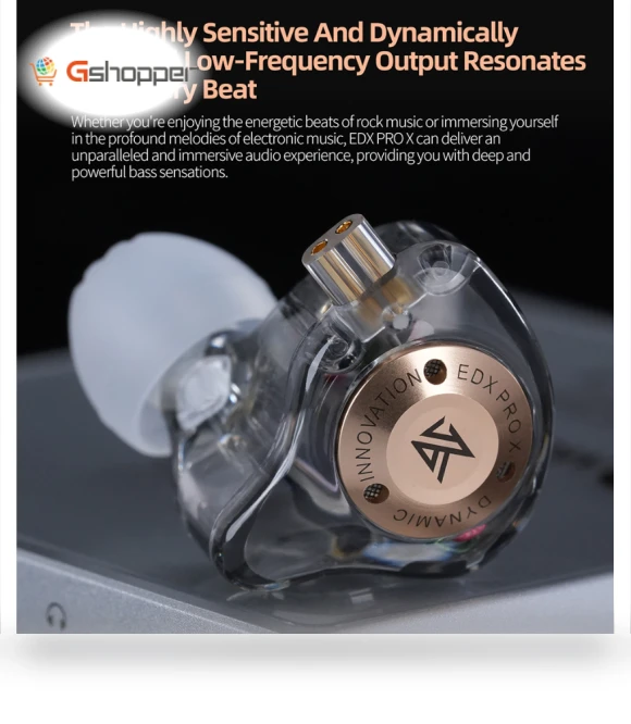 Dynamic Driver Earphone — Earphones, KZ