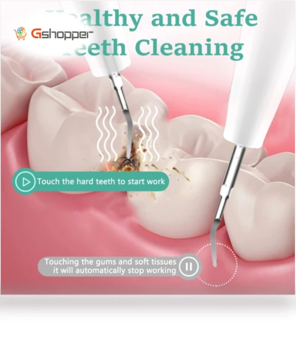 Ultrasonic Electric Dental Cleaner — Power Flossers