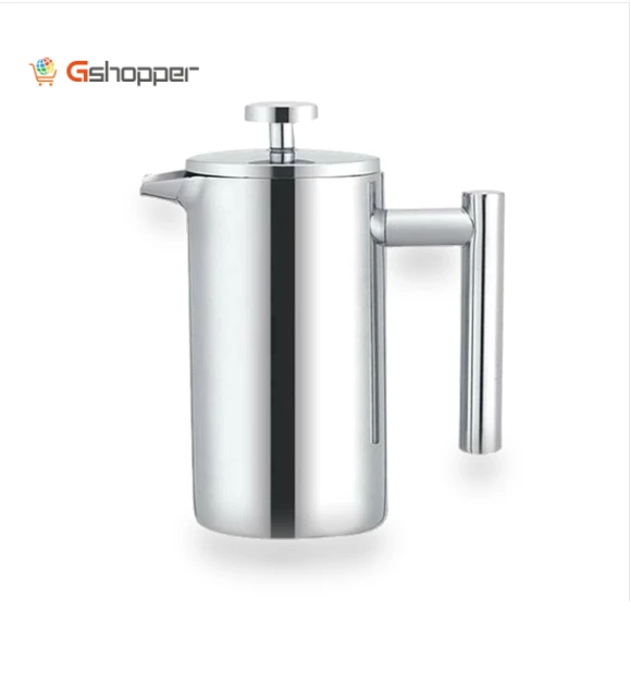 Stainless Steel French Press Coffee and Tea Pot — French Press Coffee Makers