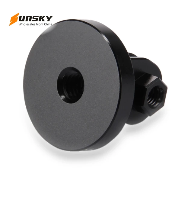 1/4 inch Screw Hole Tripod Mount CNC Adapter — Tripod Mount Rings, PULUZ