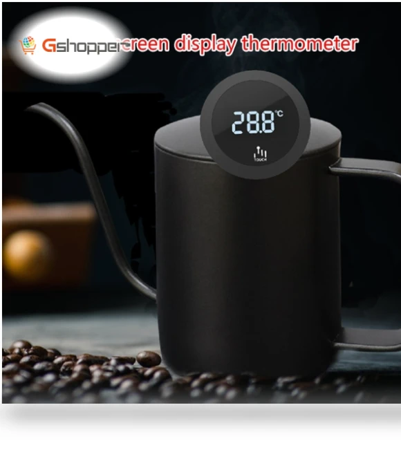 Electronic Touch Screen Digital Display Household Food Thermometer — Temperature Measurement Tools