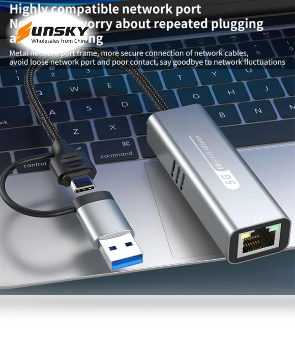 Gigabit Wired Ethernet Network Adapter — USB