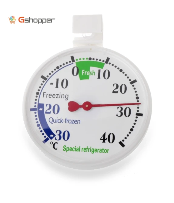 Hanging refrigerator freezer thermometer — Refrigerator