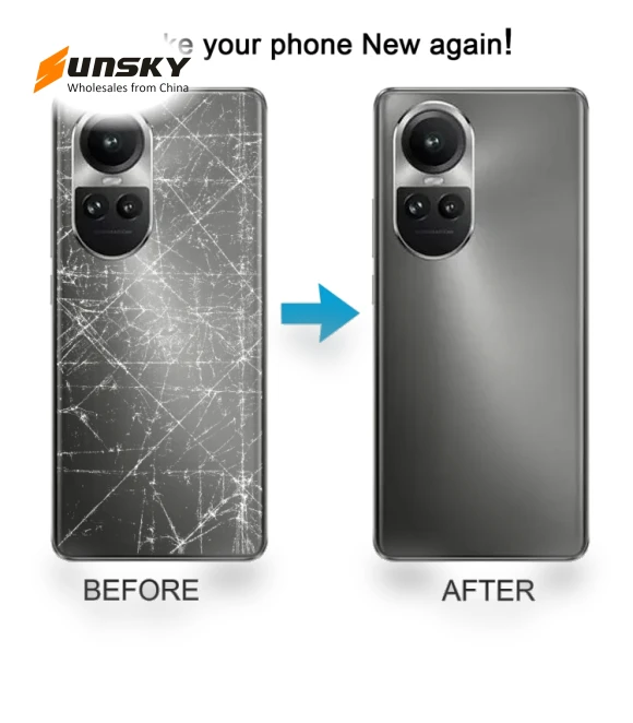 Original Battery Back Cover with Camera Lens Cover — Back Covers, OPPO