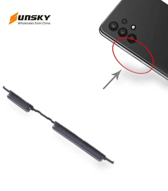 Power Button + Volume Control Button Replacement Set — Repair Kits, Samsung