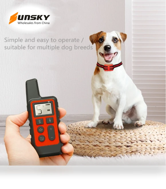Remote Control Dog Training Collar — Anti-Bark Training Devices