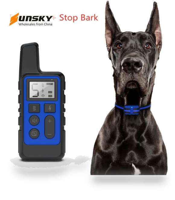 Remote Control Dog Training Collar — Anti-Bark Training Devices