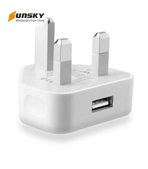UK Plug USB Charger — Chargers
