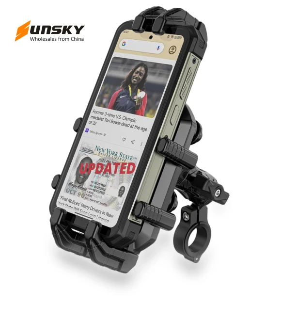 Universal Bicycle Handle Phone Holder — Vehicle Phone Holders, Ulefone