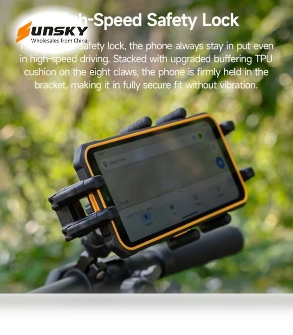 Universal Bicycle Handle Phone Holder — Vehicle Phone Holders, Ulefone