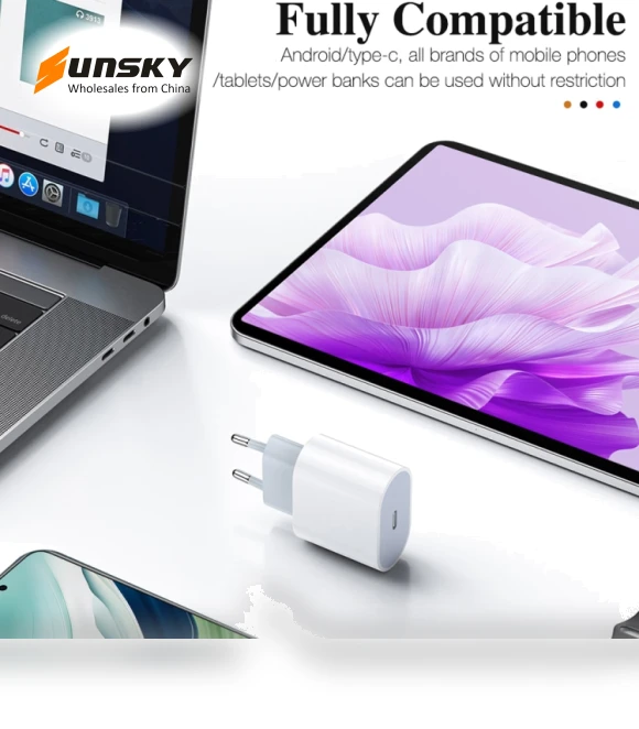 20W Single USB-C Travel Charger — Chargers