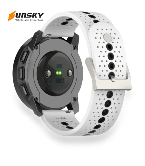 Colorful Hole Silicone Watch Band — Watch Accessories, Suunto