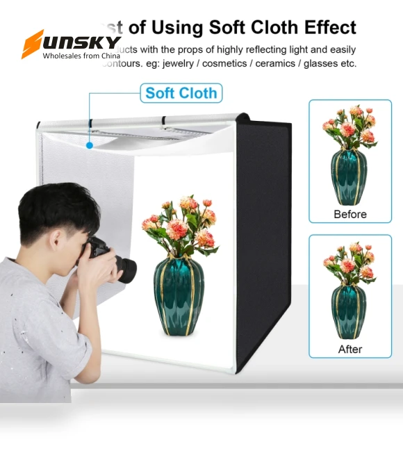 Folding Portable Photo Lighting Studio Shooting Tent Box Kit — Photography Lighting & Studio Equipment, PULUZ