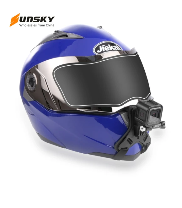 Motorcycle Helmet Chin Strap Mount — Steady Shots, PULUZ