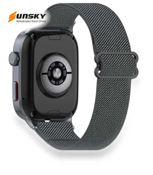 Nylon Elastic Braided Watch Band — Watch Straps & Bands, Huawei