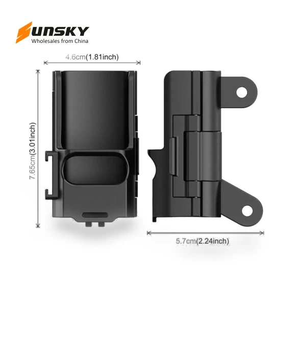 Plastic Protection Frame Expansion Cold Shoe Adapter Bracket — Shoe Mount, PULUZ