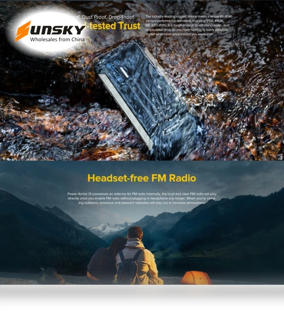 Rugged Phone with Infrared Distance Measure — Screen Protectors, Ulefone