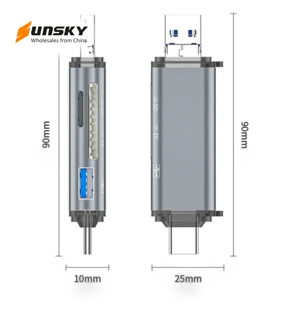 U-Disk Data Transfer Adapter — Memory Card Adapters