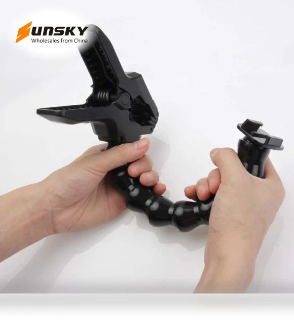 Action Sports Cameras Jaws Flex Clamp Mount — Mounts & Clamps, PULUZ