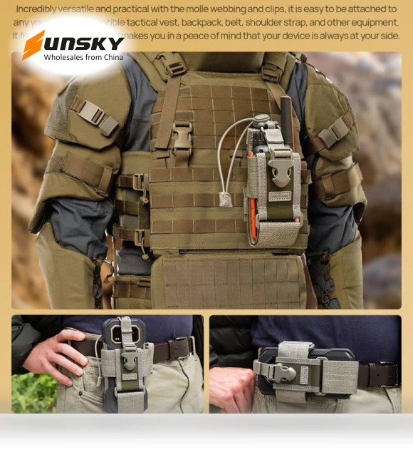 Armor Holster Multi-Purpose Phone Pouch Waist Bag — Holsters, Ulefone