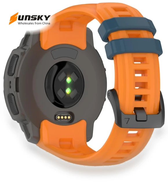 Breathable Silicone Watch Band — Watch Accessories, Garmin