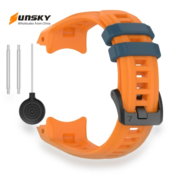 Breathable Silicone Watch Band — Watch Accessories, Garmin