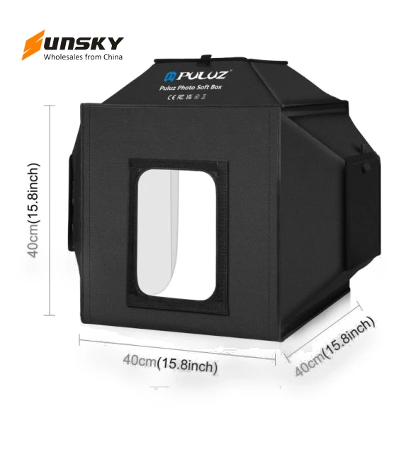 Folding Studio Shooting Tent Soft Box Photography Lighting Kit — Shooting Tents, PULUZ