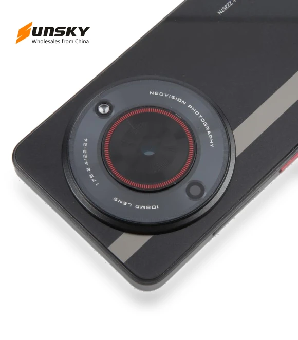 Glass Battery Back Cover with Middle Frame / Camera Lens Cover — Back Covers, ZTE