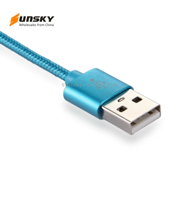 Knit Texture USB to USB-C / Type-C Data Sync Charging Cable — Cables