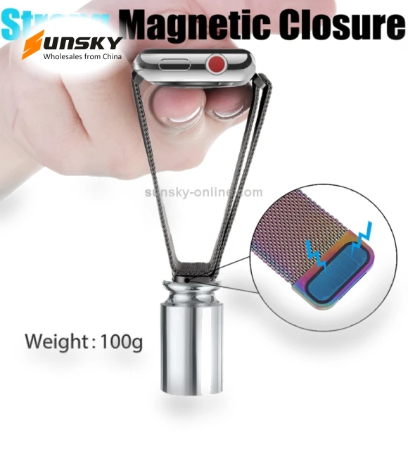 Milanese Loop Magnetic Stainless Steel Watch Band — Watch Accessories