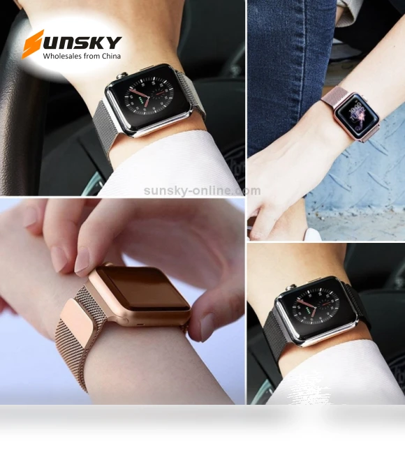 Milanese Loop Magnetic Stainless Steel Watch Band — Watch Accessories