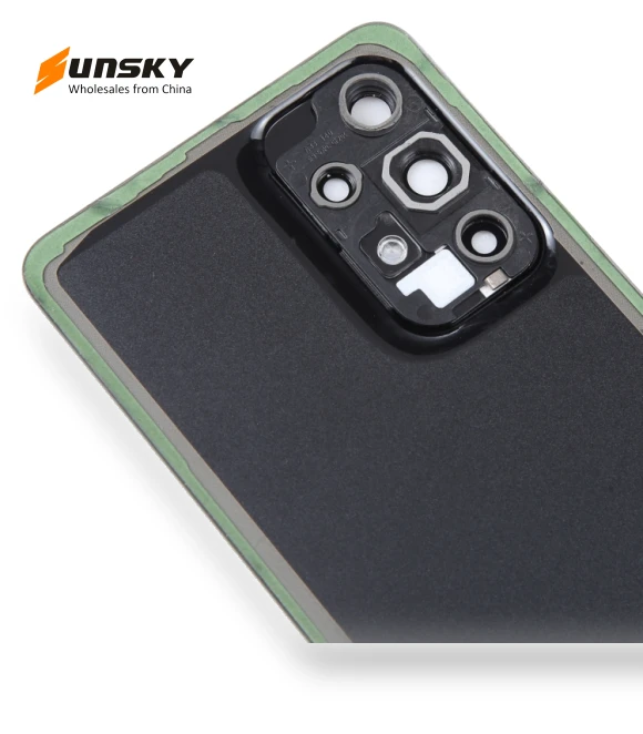 Original Battery Back Cover with Camera Lens Cover — Back Covers, Samsung