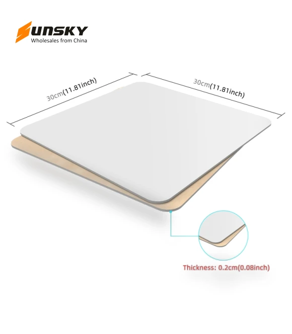 Photography Acrylic Reflective Display Table Background Board — Support Equipment, PULUZ