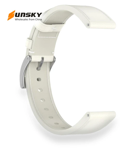 Press Button Leather Watch Band — Watch Straps & Bands, Xiaomi