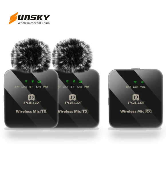 Wireless Lavalier Microphone — Wireless Systems, PULUZ