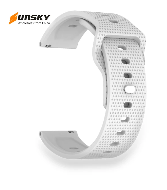 Dot Studded Buckle Silicone Watch Band — Bands, Kalebol