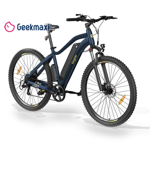 Electric Bike with Hydraulic Brake and Mountain Tires — Electric Self-Balancing Scooters, Eleglide