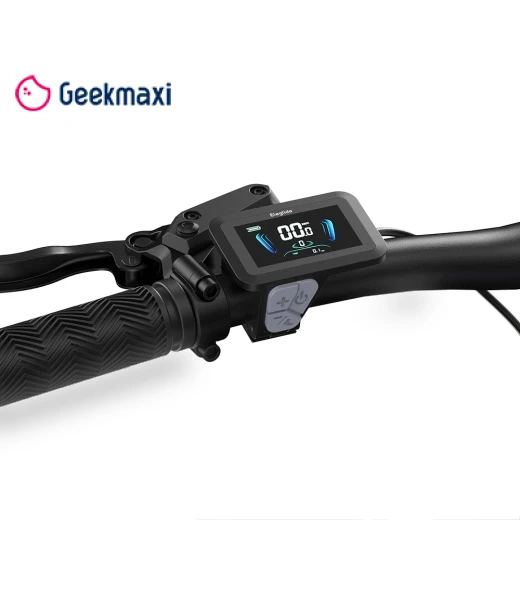 Electric Bike with Hydraulic Brake and Mountain Tires — Electric Self-Balancing Scooters, Eleglide