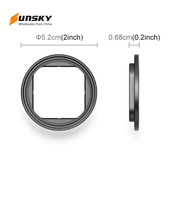 Filter Holder Metal Protective Filter Frame — Filter Sets, PULUZ
