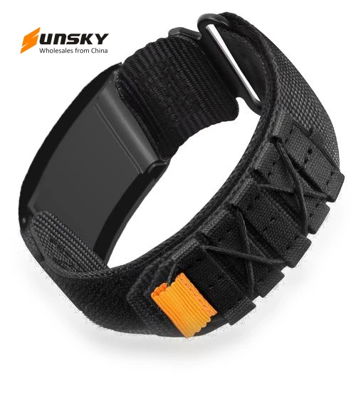Nylon Hook and Loop Fastener Watch Band — Watch Straps & Bands