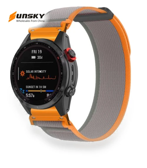 Titanite Quick Release Loop Nylon Watch Band — Watch Straps & Bands, Garmin